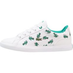 Trampki chłopięce: Lacoste LEROND Tenisówki i Trampki white/green