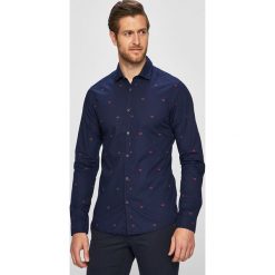 Scotch & Soda - Koszula. Niebieskie koszule męskie Scotch & Soda, s, bez wzorów, z bawełny, klasyczne, z klasycznym kołnierzykiem, z długim rękawem. W wyprzedaży za 199,90 zł.
