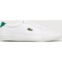 Lacoste - Buty Evara Sport. Białe buty sportowe męskie marki Lacoste, z materiału, na sznurówki. Za 429,90 zł.