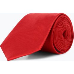 Mc Earl - Krawat jedwabny męski, czerwony. Czerwone krawaty męskie marki Mc Earl, z jedwabiu, eleganckie. Za 99,95 zł.