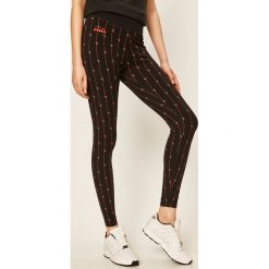 Diadora - Legginsy. Czarne spodnie damskie Diadora, s, z elastanu. Za 119,90 zł.