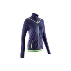 Bluza Do Biegania Kiprun Warm Damska. Różowe bluzy damskie KALENJI, bez wzorów, z elastanu, bez rękawów, bez kaptura, do biegania. W wyprzedaży za 99,99 zł.