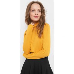 Lekki sweter z golfem. Żółte t-shirty damskie marki Orsay, xs, z dzianiny, z golfem. Za 39,99 zł.