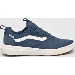 Vans - Buty. Niebieskie buty sportowe męskie marki Vans, z materiału, na sznurówki. W wyprzedaży za 279,90 zł.
