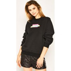 Bluza Diesel F-Ang 00SEN2 0IAJH. Czarne bluzy damskie Diesel, xs, bez wzorów, z bawełny, bez rękawów, bez kaptura. W wyprzedaży za 379,00 zł.
