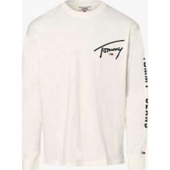 Tommy Jeans - Koszulka męska, biały. Białe koszulki męskie Tommy Jeans, s, z nadrukiem, z jeansu, bez kołnierzyka, bez rękawów. Za 229,95 zł.