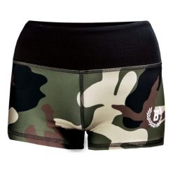 Spodenki sportowe męskie: Bodypak Szorty damskie WMN Army czarno-zielone r. M (BOD/151#M)