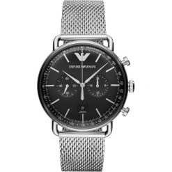 Zegarek Emporio Armani Aviator AR11104. Szare zegarki męskie Emporio Armani. W wyprzedaży za 929,00 zł.