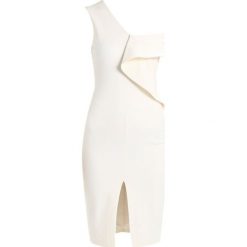 Sukienki: Lavish Alice ORIGAMI FOLDED ONE SHOULDER MIDI DRESS Sukienka etui white