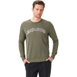 Jack & Jones Alex Bluza Zielony. Zielone bluzy męskie Jack & Jones, xl, z nadrukiem, z bawełny, bez kołnierzyka, bez rękawów, bez kaptura. Za 152,95 zł.