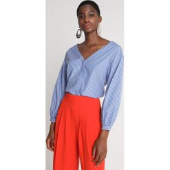 Whistles BARDOT STRIPE Bluzka blue/white. Niebieskie bluzki damskie marki Whistles, z bawełny, z długim rękawem. Za 499,00 zł.
