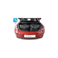 MERCEDES C COUPE, 2013- TORBY DO BAGAŻNIKA 4 SZT KJUST - 7027013. Brązowe torby podróżne KJUST, bez wzorów. Za 1049,00 zł.