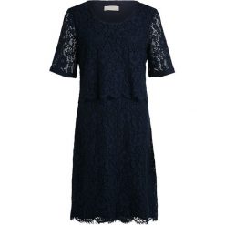Sukienki hiszpanki: Cream LARA Sukienka letnia royal navy blue