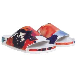 Desigual Klapki Damskie Sandal Camoflower 39 Białe. Białe klapki damskie marki Desigual, bez wzorów, bez obcasa. Za 129,00 zł.