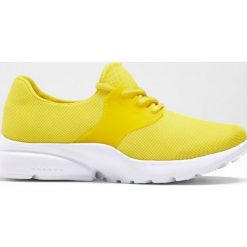 Sneakersy bonprix żółty. Żółte sneakersy damskie bonprix. Za 49,99 zł.