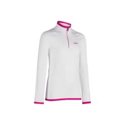 Koszulka FRESHWARM 1/2 ZIP. Białe odzież termoaktywna męska WED'ZE. W wyprzedaży za 39,99 zł.