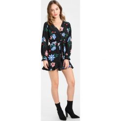 Sukienki: Miss Selfridge Petite FLOWER SPOT TEA DRESS Sukienka letnia black
