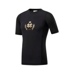 Reebok CBT CMG SS RASHGAURD, FM1494 | FITNESS | OTHRSHRT | MIESZANE MA | L. Szare koszulki męskie Reebok, m, bez wzorów, bez kołnierzyka, bez rękawów. Za 287,76 zł.
