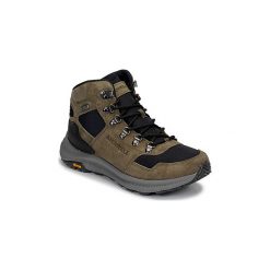 Buty Merrell ONTARIO 85 MID WP. Zielone buty trekkingowe męskie Merrell, bez zapięcia, trekkingowe. Za 719,00 zł.