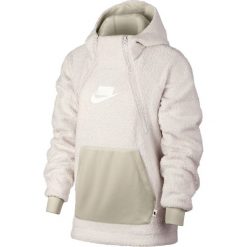 Nike Wmns NSW NSP Hoodie PO Sherpa (AJ7284-031). Bluzy damskie Nike, bez wzorów, z poliesteru, bez rękawów, bez kaptura. Za 359,99 zł.