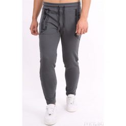 Spodnie sportowe KALEO GREY. Szare jeansy męskie Spodnie sportowe KALEO GREY, m, bez wzorów, z jeansu, sportowe. W wyprzedaży za 59,00 zł.