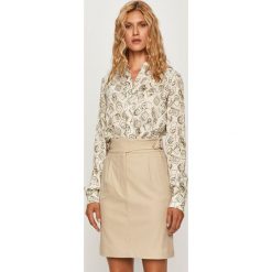 Sportmax Code - Koszula. Bluzki damskie Sportmax Code, bez wzorów, z wiskozy, klasyczne, z klasycznym kołnierzykiem, z długim rękawem. Za 939,90 zł.