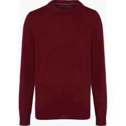 Tommy Hilfiger - Sweter męski – Heather, czerwony. Czerwone swetry męskie marki TOMMY HILFIGER, xxl, bez wzorów, z wełny, bez kołnierzyka, bez kaptura. Za 349,95 zł.