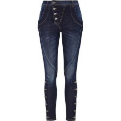 Cellbes Dżinsy ciemnoniebieski denim female niebieski 54. Niebieskie jeansy damskie Cellbes, bez wzorów, z denimu. W wyprzedaży za 185,00 zł.