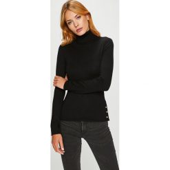 Silvian Heach - Sweter. Czarne golfy damskie marki Silvian Heach, s, z wiskozy, z krótkim rękawem. W wyprzedaży za 159,90 zł.