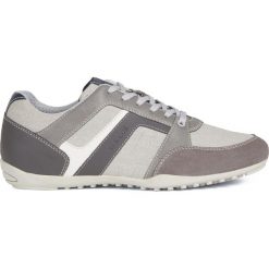 Geox Garlan Tenisówki Szary. Szare trampki męskie Geox, bez wzorów, z materiału, bez zapięcia. Za 376,95 zł.