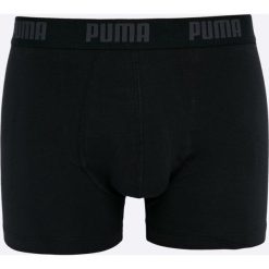 Puma - Bokserki (2-pack). Czarne bokserki męskie Puma, bez wzorów, z elastanu. Za 79,90 zł.