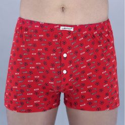 Chłopięce bokserki LAMA Design Football. Bielizna chłopięca Lama. Za 15,99 zł.