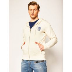 Bluza Diesel Ulmt-Brandon-Z 00SE8M 0CAND. Brązowe bluzy męskie Diesel, m, bez wzorów, z bawełny, bez kołnierzyka, bez rękawów, bez kaptura. Za 319,00 zł.