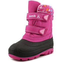 Buciki niemowlęce chłopięce: KAMIK Buty dziecięce T's Treasure - Houndstooth Magenta r. 22 (NK9061)