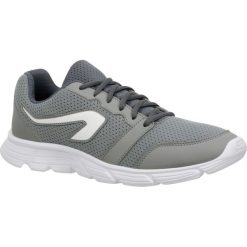Buty EKIDEN ONE MĘSKIE. Szare buty sportowe męskie KALENJI, z poliesteru, bez zapięcia, do biegania. Za 49,99 zł.
