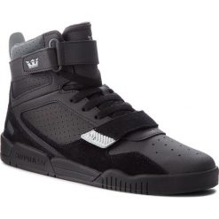 Sneakersy SUPRA - Breaker 05893-070-M Black/Lt Grey/Black. Czarne sneakersy męskie Supra, bez zapięcia. W wyprzedaży za 369,00 zł.