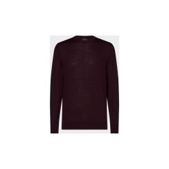 Swetry Tommy Hilfiger TT0TT05849 LUXURY WOOL. Czerwone swetry męskie TOMMY HILFIGER, s, bez wzorów, bez kołnierzyka, bez kaptura. Za 442,38 zł.