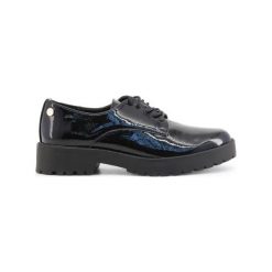 XTI Sneakersy 47512. Czarne sneakersy damskie Xti, z materiału. Za 159,00 zł.