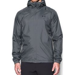 Kurtki sportowe męskie: Under Armour Kurtka męska Bora szara r. XL (1292014-076)