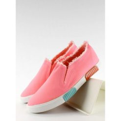 Trampki jeans kolorowa podeszwa AMIL. Buty sportowe damskie FunKee.pl, bez wzorów, z jeansu, sportowe. Za 58,49 zł.