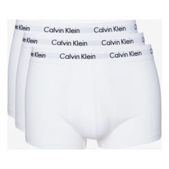 Calvin Klein 3-pack Bokserki Biały. Białe bokserki męskie Calvin Klein, bez wzorów, z elastanu. Za 176,95 zł.
