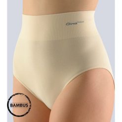 Figi klasyczne Nan Bamboo wysokie. Brązowe figi Astratex, s, z włókna. Za 41,99 zł.