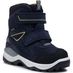 Śniegowce ECCO - Snow Mount Ain GORE-TEX 71026251237 Black/Night Sky. Niebieskie śniegowce chłopięce ecco, bez zapięcia, gore-tex. Za 499,00 zł.