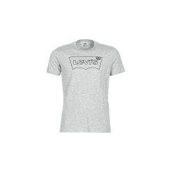 T-shirty z krótkim rękawem Levis HOUSEMARK GRAPHIC TEE. Szare t-shirty męskie Levi's®, s, bez wzorów, bez kołnierzyka, krótkie. Za 129,00 zł.