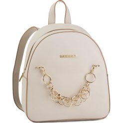 Plecak LOVE MOSCHINO - JC4233PP08KE0110 Avorio. Brązowe plecaki damskie Love Moschino, bez wzorów, ze skóry ekologicznej, klasyczne. Za 899,00 zł.