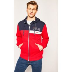 Bluza Fila Landers 683081. Czerwone bluzy męskie Fila, xl, bez wzorów, z bawełny, bez kołnierzyka, bez rękawów, bez kaptura. W wyprzedaży za 229,00 zł.