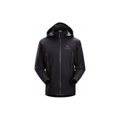 Kurtki damskie narciarskie: ARC’TERYX Kurtka męska THETA AR JACKET czarna – rozmiar L – kolor czarny –