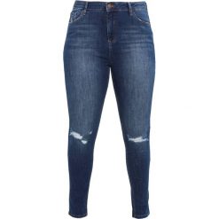 Boyfriendy damskie: Dorothy Perkins Curve RIP DARCY Jeansy Slim Fit indigo authentic