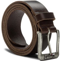 Pasek Męski TOMMY JEANS - Tjm Classic Belt 4.0 AM0AM03363 85 254. Pomarańczowe paski męskie Tommy Jeans, w paski, z jeansu. Za 179,00 zł.