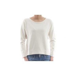 Deha Panie Sweter Ruffle Załoga Sweat d73500 Lilia Biała (Rozmiar L). Białe swetry klasyczne damskie marki Deha, l. W wyprzedaży za 199,00 zł.